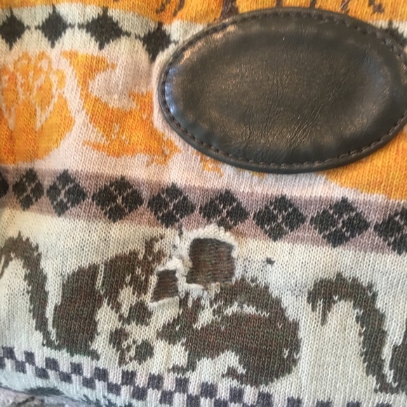 Stella McCartney Knit Animal Print Bag - Picture 5 of 8